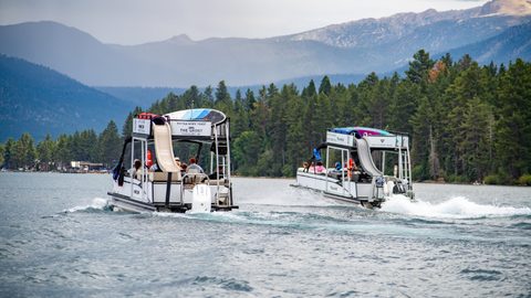 lake tahoe pontoon boat rental